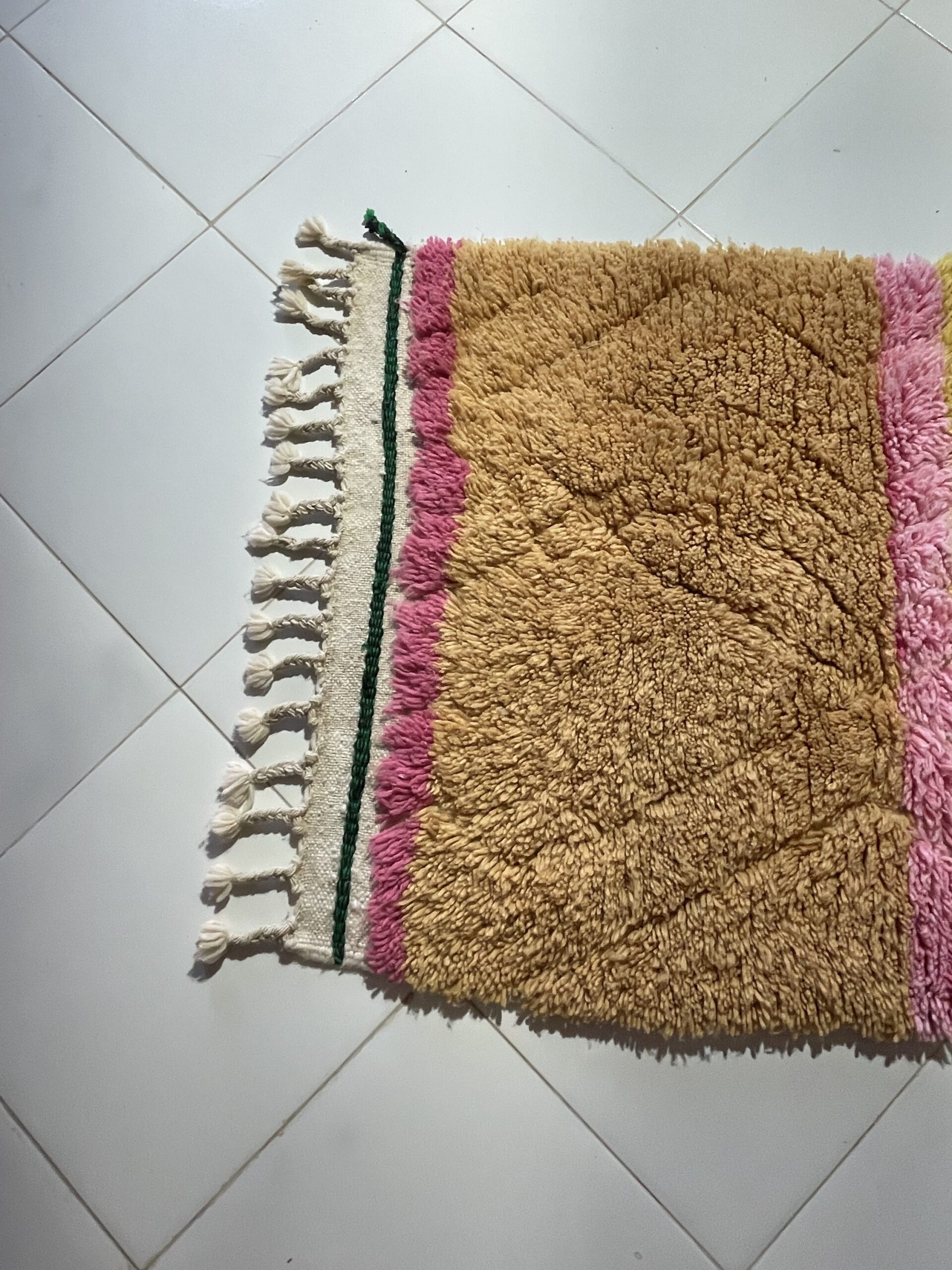 Handmade Moroccan Azilal Rug 150x100 cm – Colorful Berber Wool Carpet, Boho Tribal Decor - Image 10