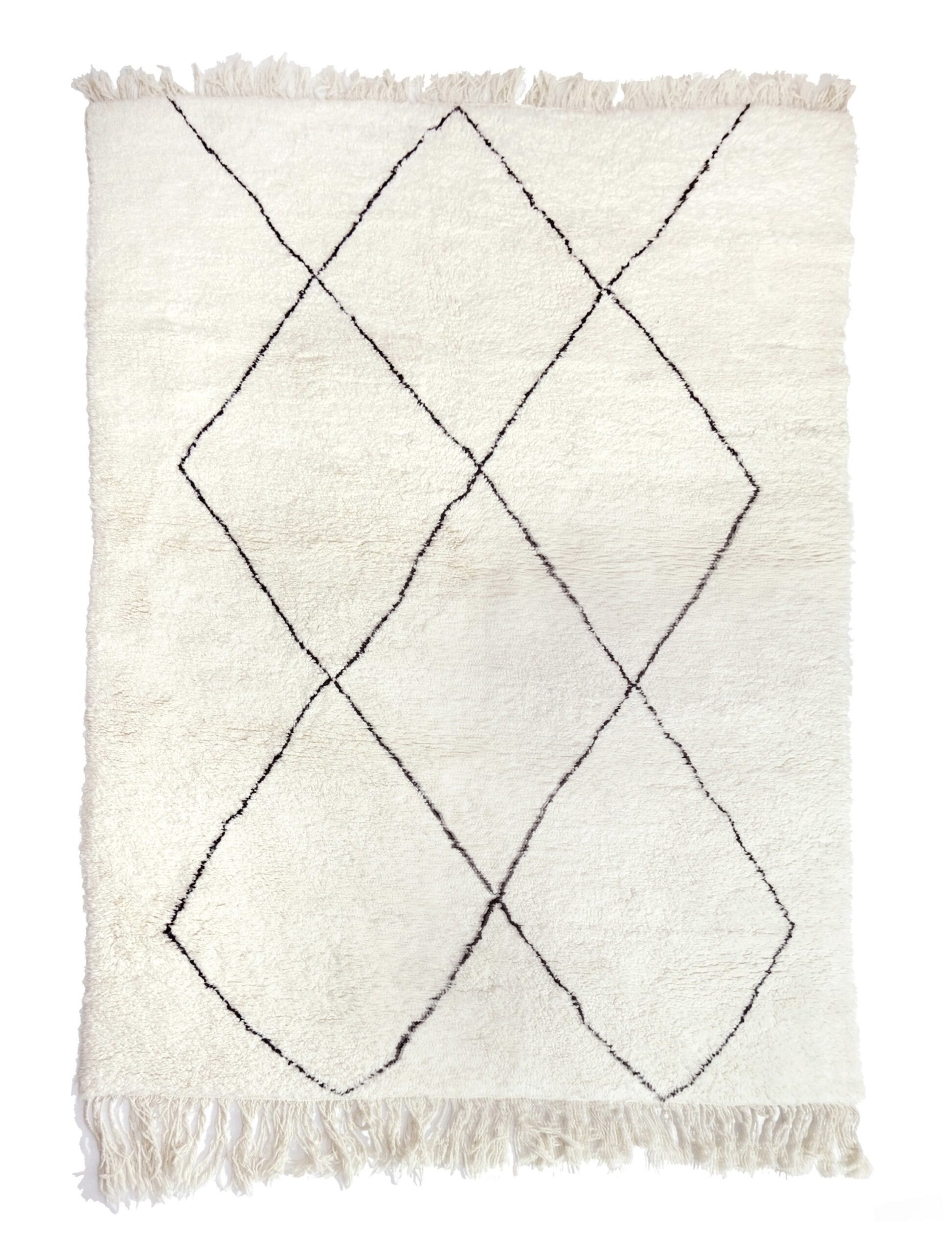 Handmade Moroccan Beni Ourain Rug – Custom Sizes Available