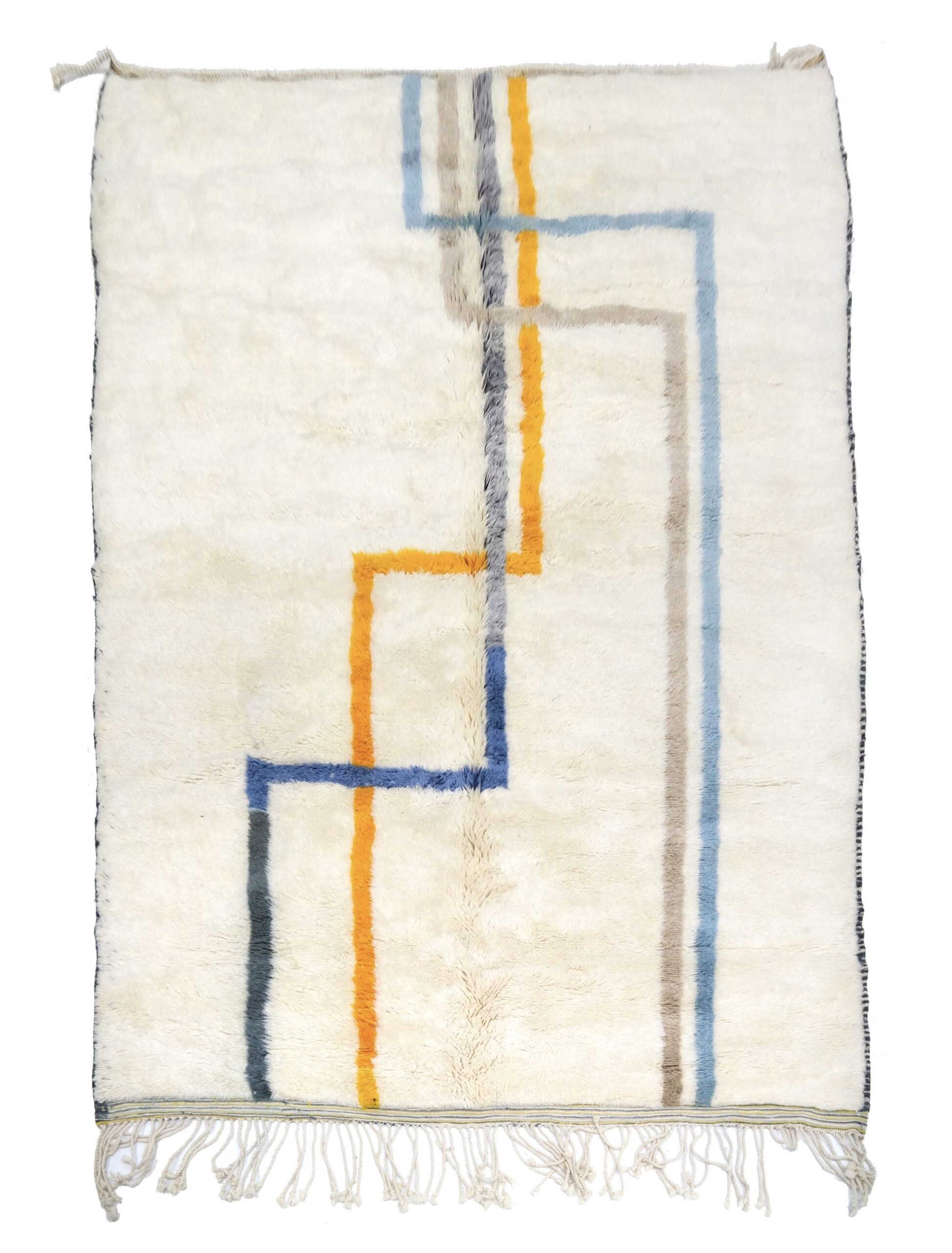 Handmade Moroccan Beni Ourain Rug – Custom Sizes Available