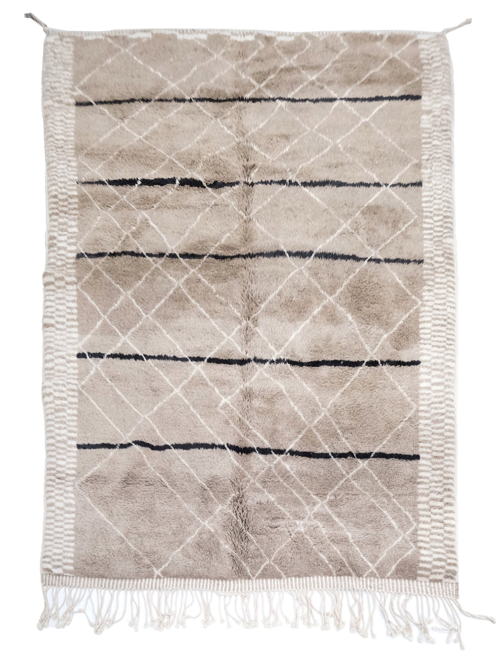 Handmade Moroccan Beni Ourain Rug – Custom Sizes Available