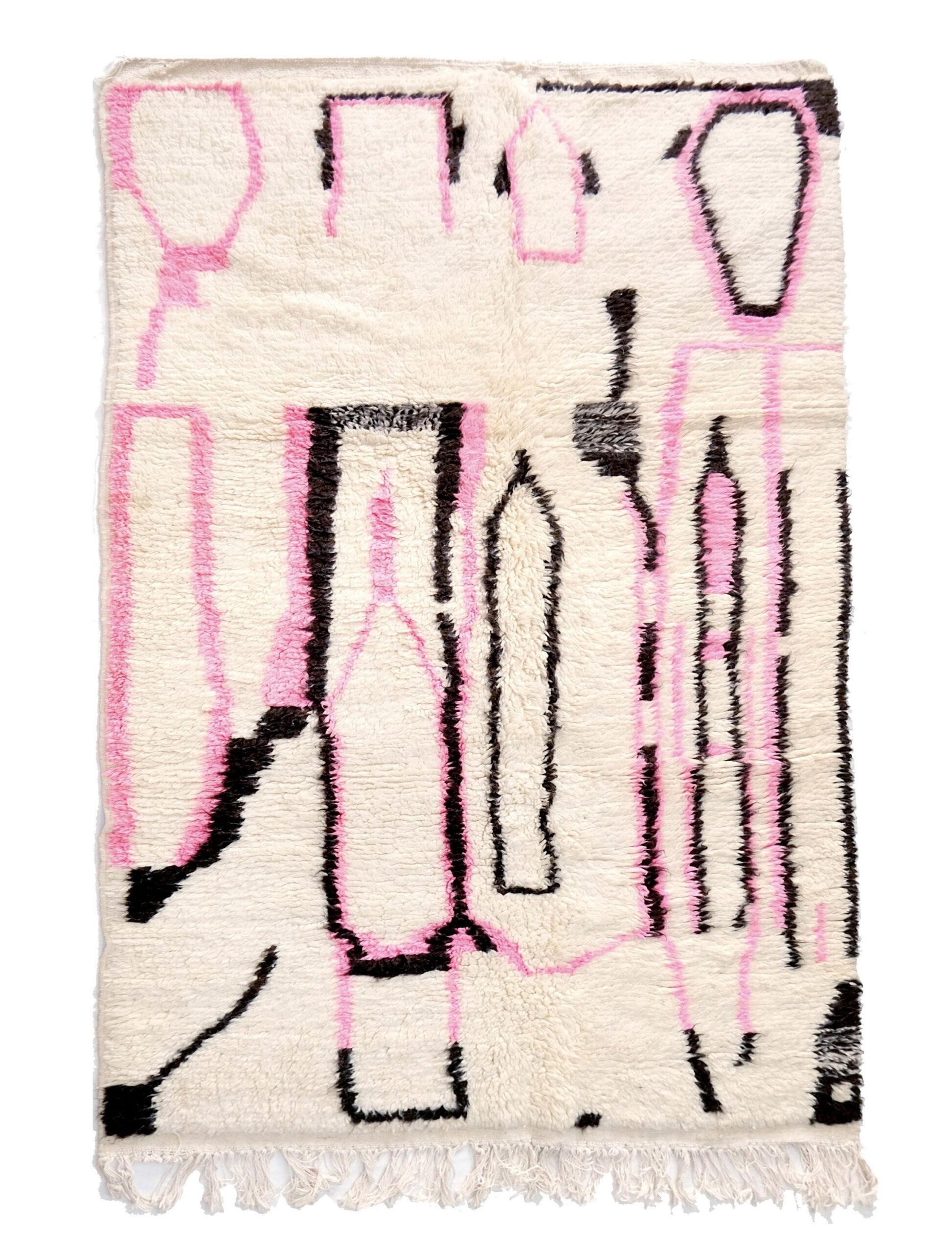 Handmade Moroccan Beni Ourain Rug – Custom Sizes Available