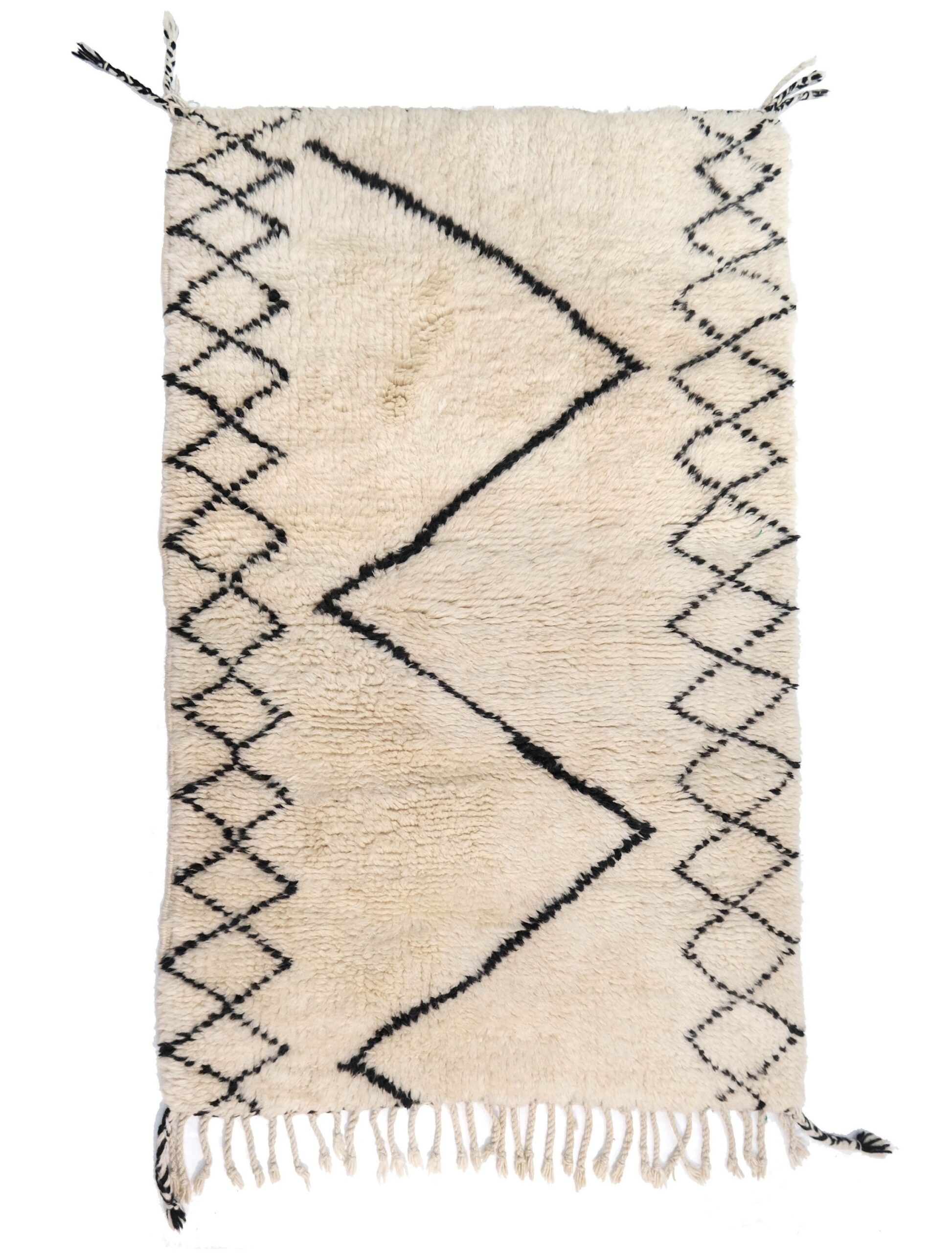 Handmade Moroccan Beni Ourain Rug – Custom Sizes Available
