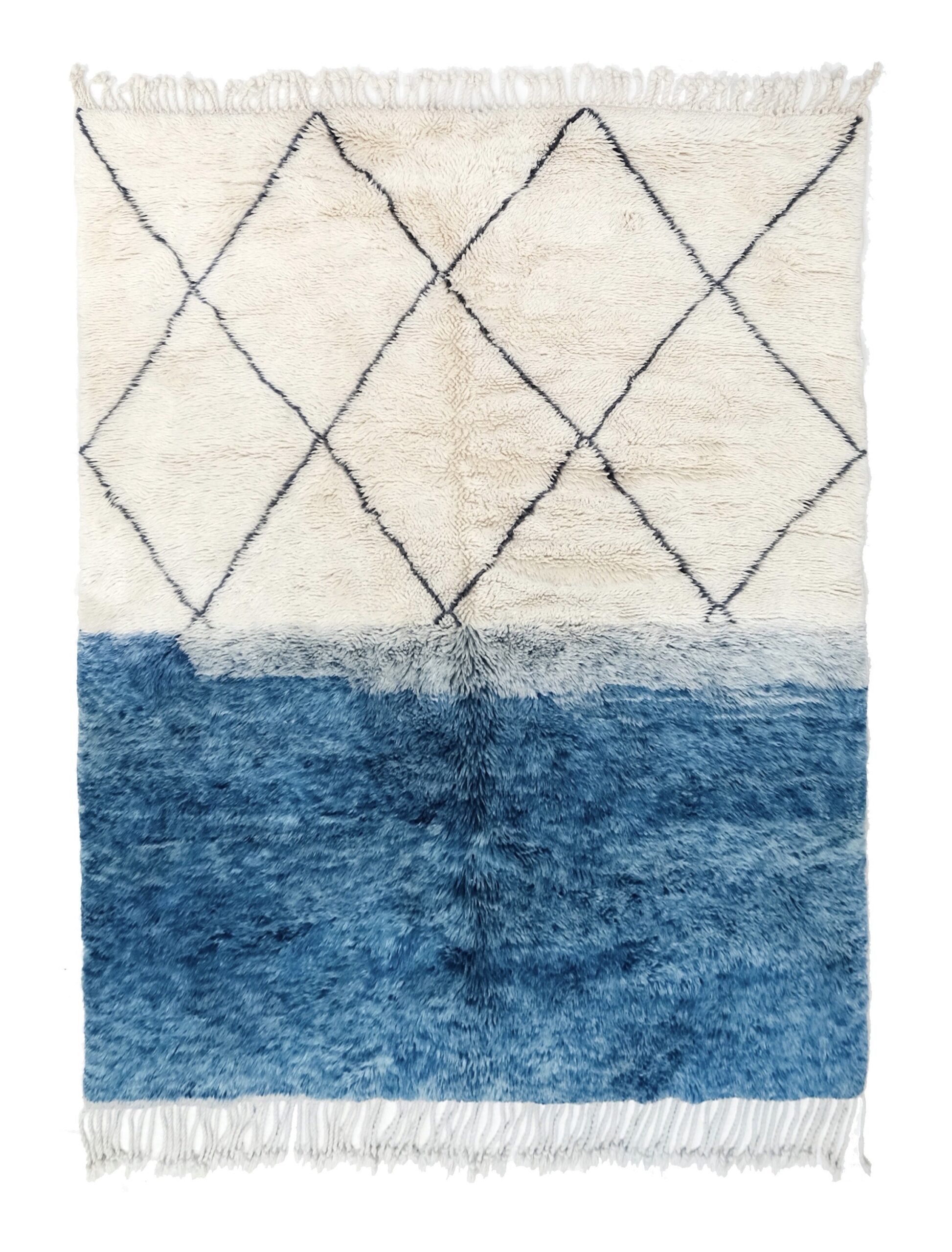 Handmade Moroccan Beni Ourain Rug – Custom Sizes Available