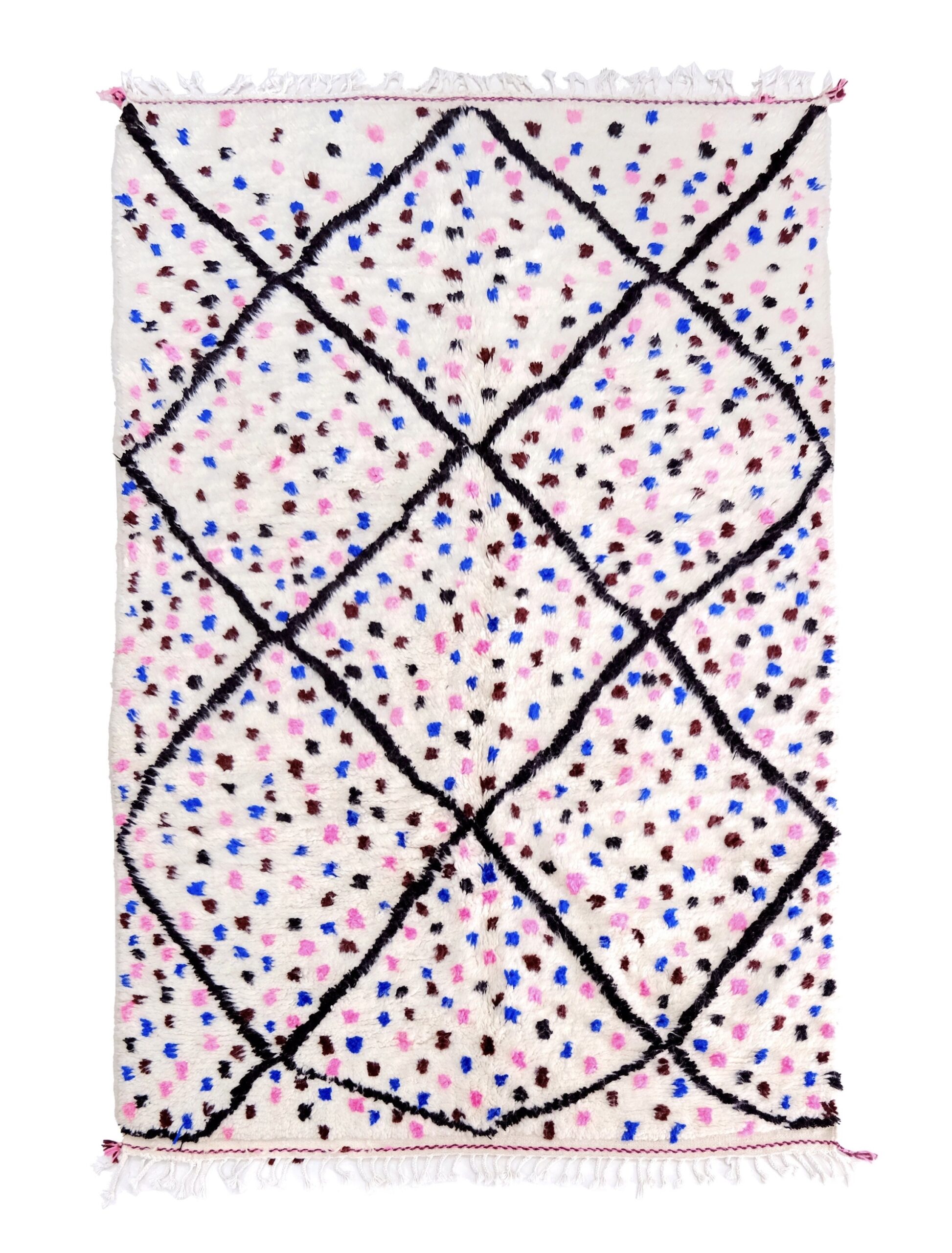 Handmade Moroccan Beni Ourain Rug – Custom Sizes Available