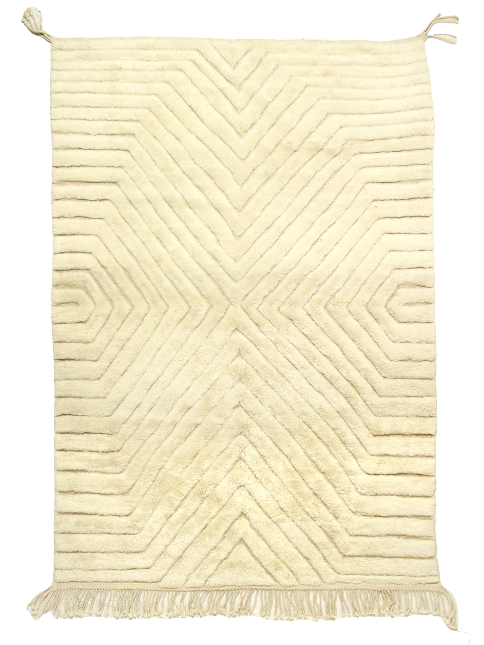 Handmade Moroccan Beni Ourain Rug – Custom Sizes Available