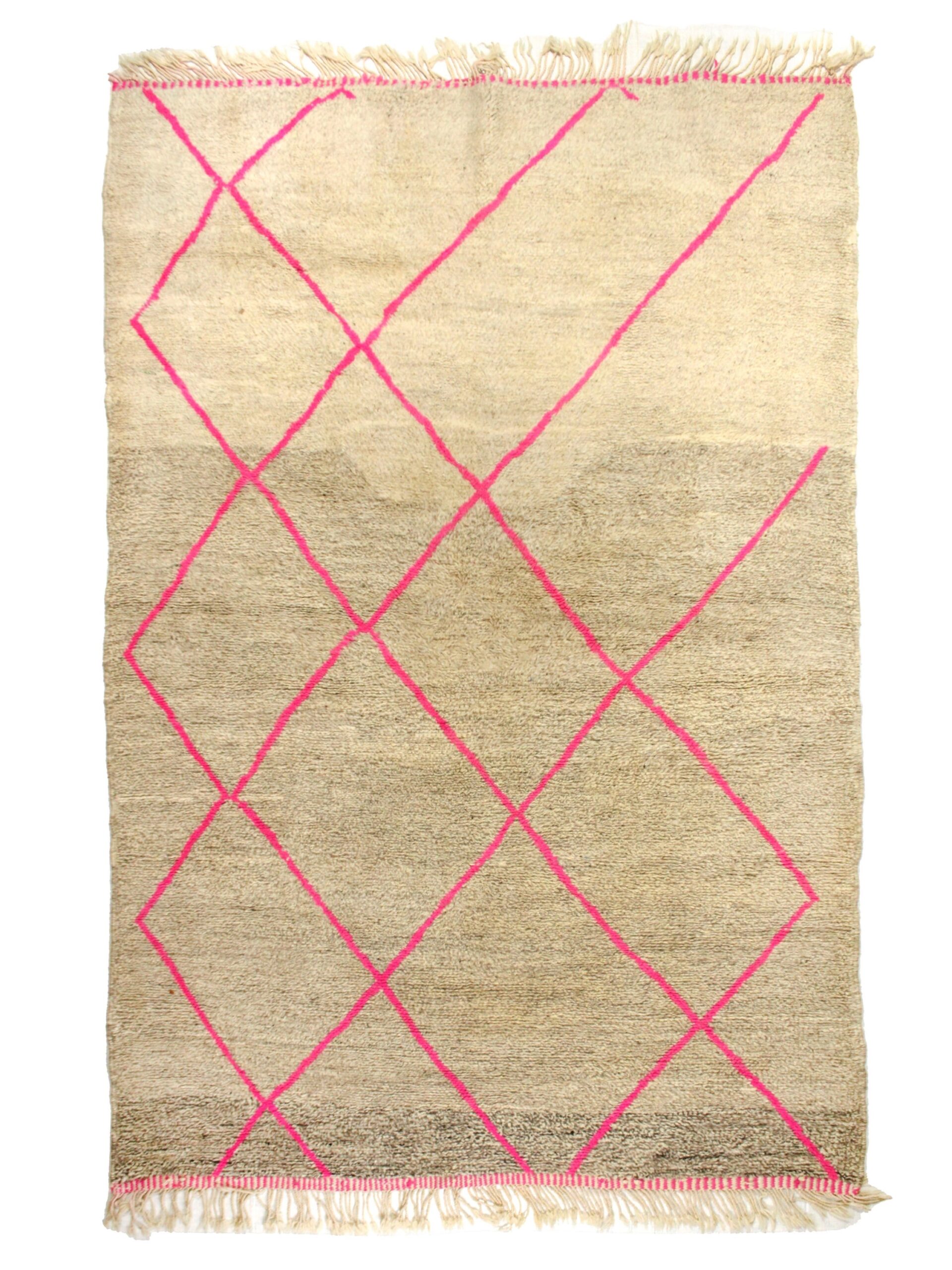 Handmade Moroccan Beni Ourain Rug – Custom Sizes Available