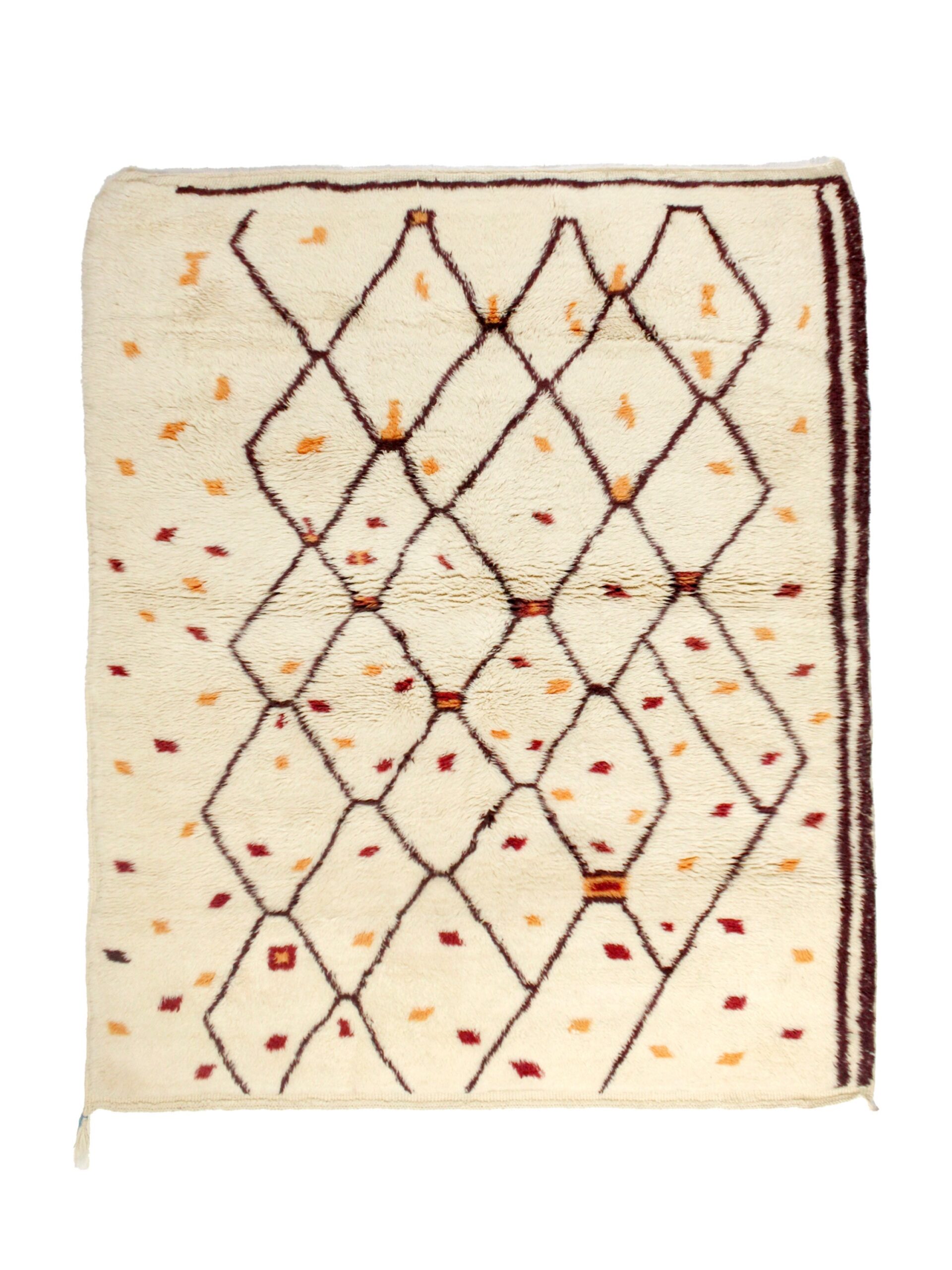 Handmade Moroccan Beni Ourain Rug – Custom Sizes Available
