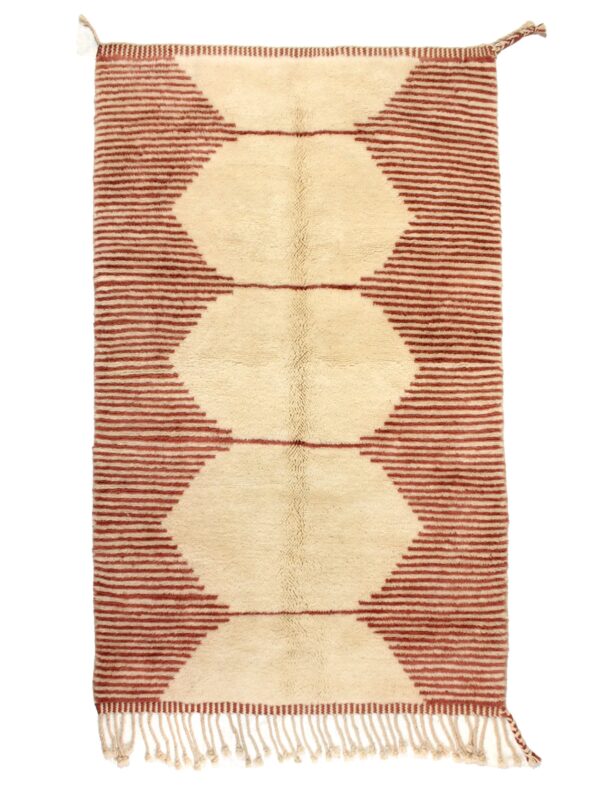 Handmade Moroccan Beni Ourain Rug – Custom Sizes Available