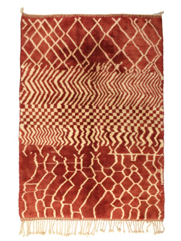 Handmade Moroccan Beni Ourain Rug – Custom Sizes Available