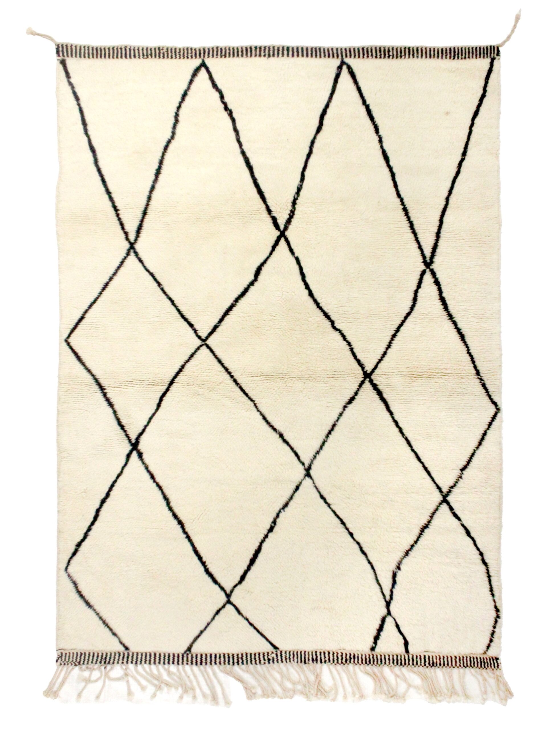 Handmade Moroccan Beni Ourain Rug – Custom Sizes Available