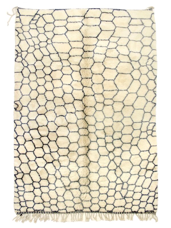 Handmade Moroccan Beni Ourain Rug – Custom Sizes Available