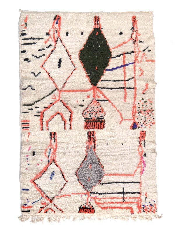 Handmade Moroccan Beni Ourain Rug – Custom Sizes Available