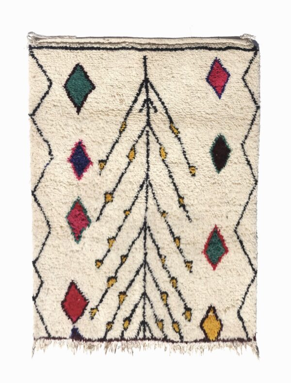 Handmade Moroccan Beni Ourain Rug – Custom Sizes Available