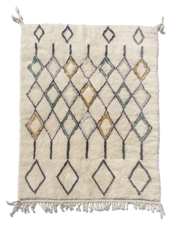 Handmade Moroccan Beni Ourain Rug – Custom Sizes Available