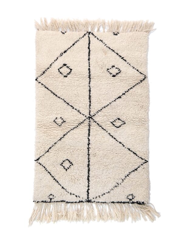 Handmade Moroccan Beni Ourain Rug – Custom Sizes Available
