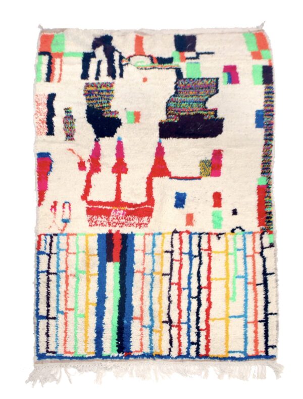 Handmade Moroccan Beni Ourain Rug – Custom Sizes Available