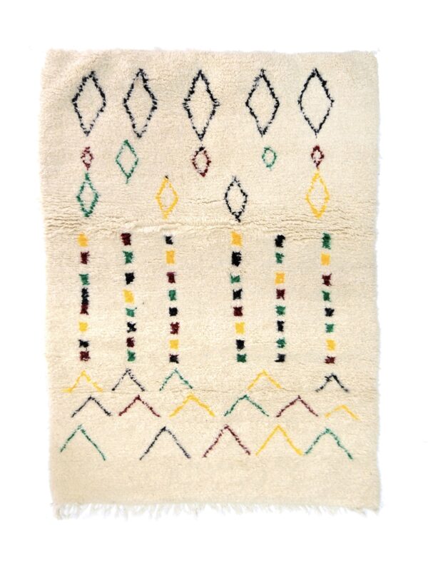 Handmade Moroccan Beni Ourain Rug – Custom Sizes Available