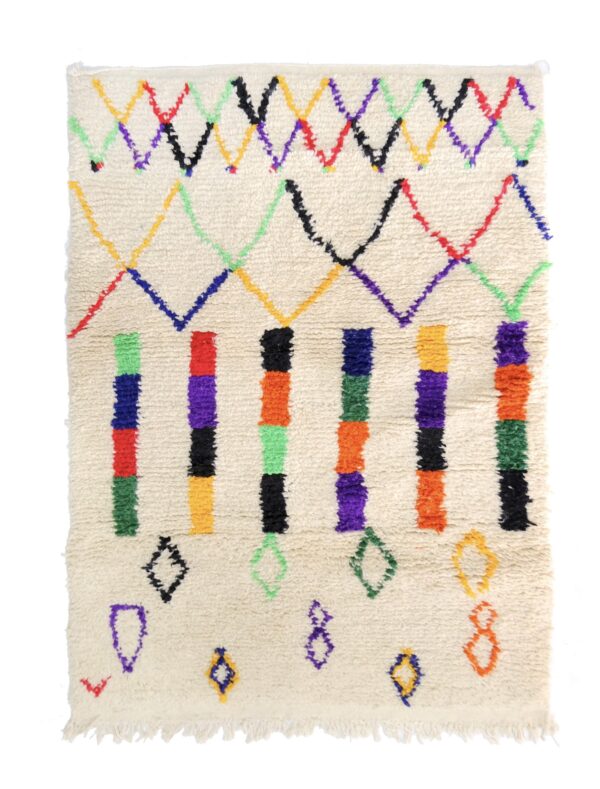 Handmade Moroccan Beni Ourain Rug – Custom Sizes Available