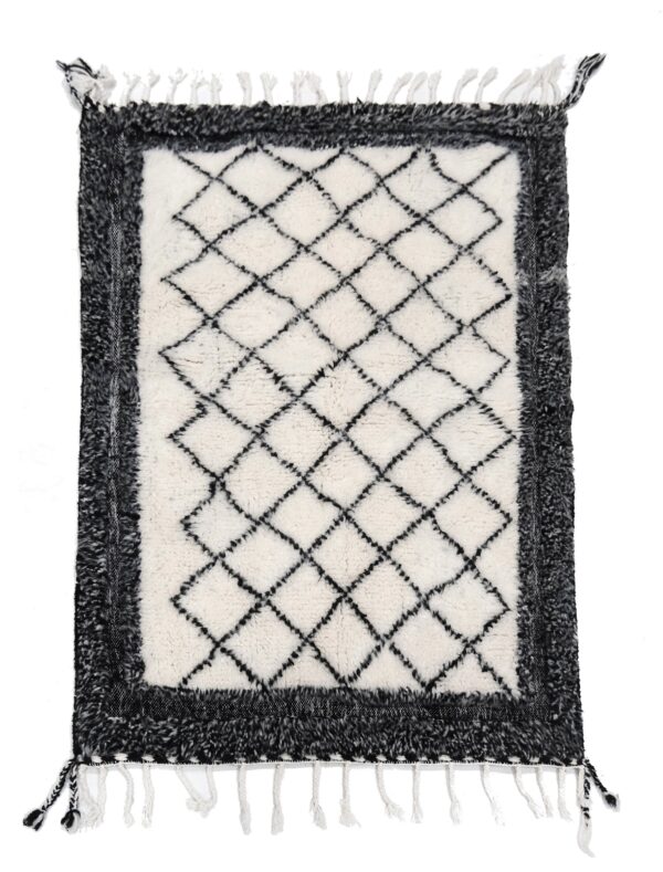 Handmade Moroccan Beni Ourain Rug – Custom Sizes Available