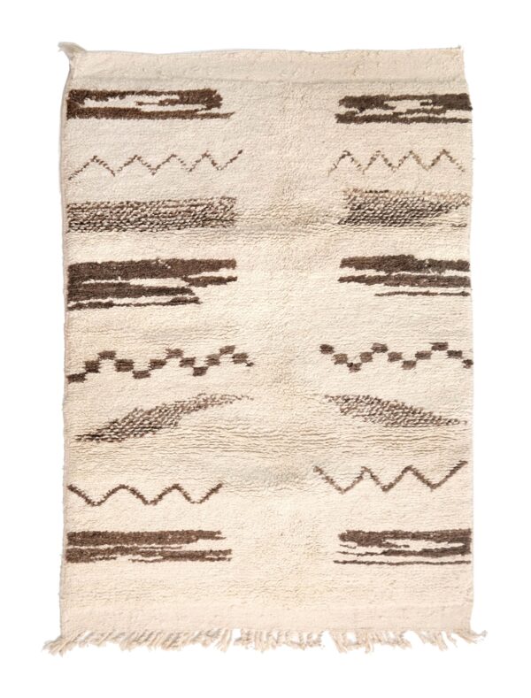 Handmade Moroccan Beni Ourain Rug – Custom Sizes Available