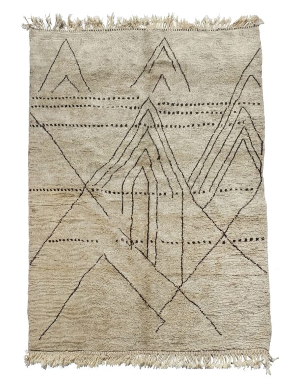 Handmade Moroccan Beni Ourain Rug – Custom Sizes Available