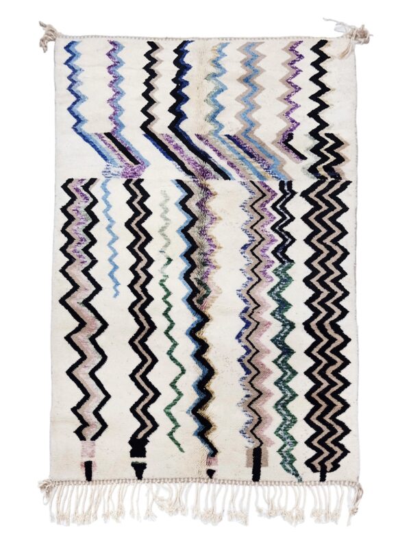 Handmade Moroccan Beni Ourain Rug – Custom Sizes Available