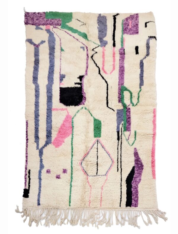 Handmade Moroccan Beni Ourain Rug – Custom Sizes Available