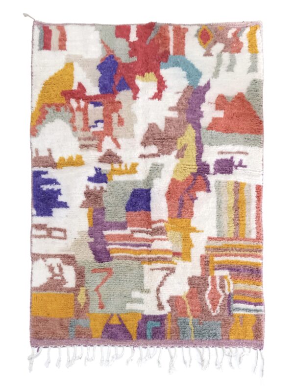 Handmade Moroccan Beni Ourain Rug – Custom Sizes Available