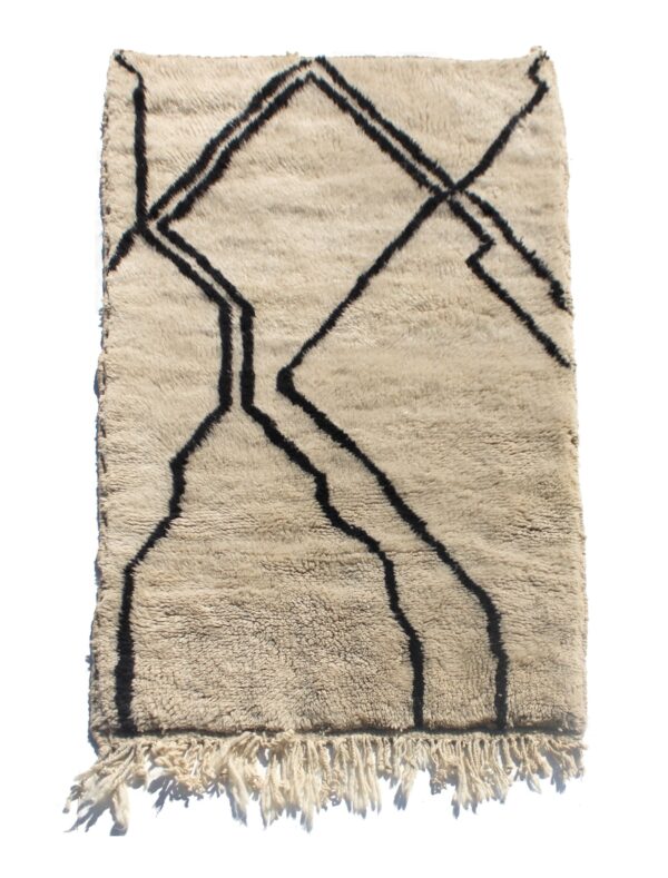 Handmade Moroccan Beni Ourain Rug – Custom Sizes Available