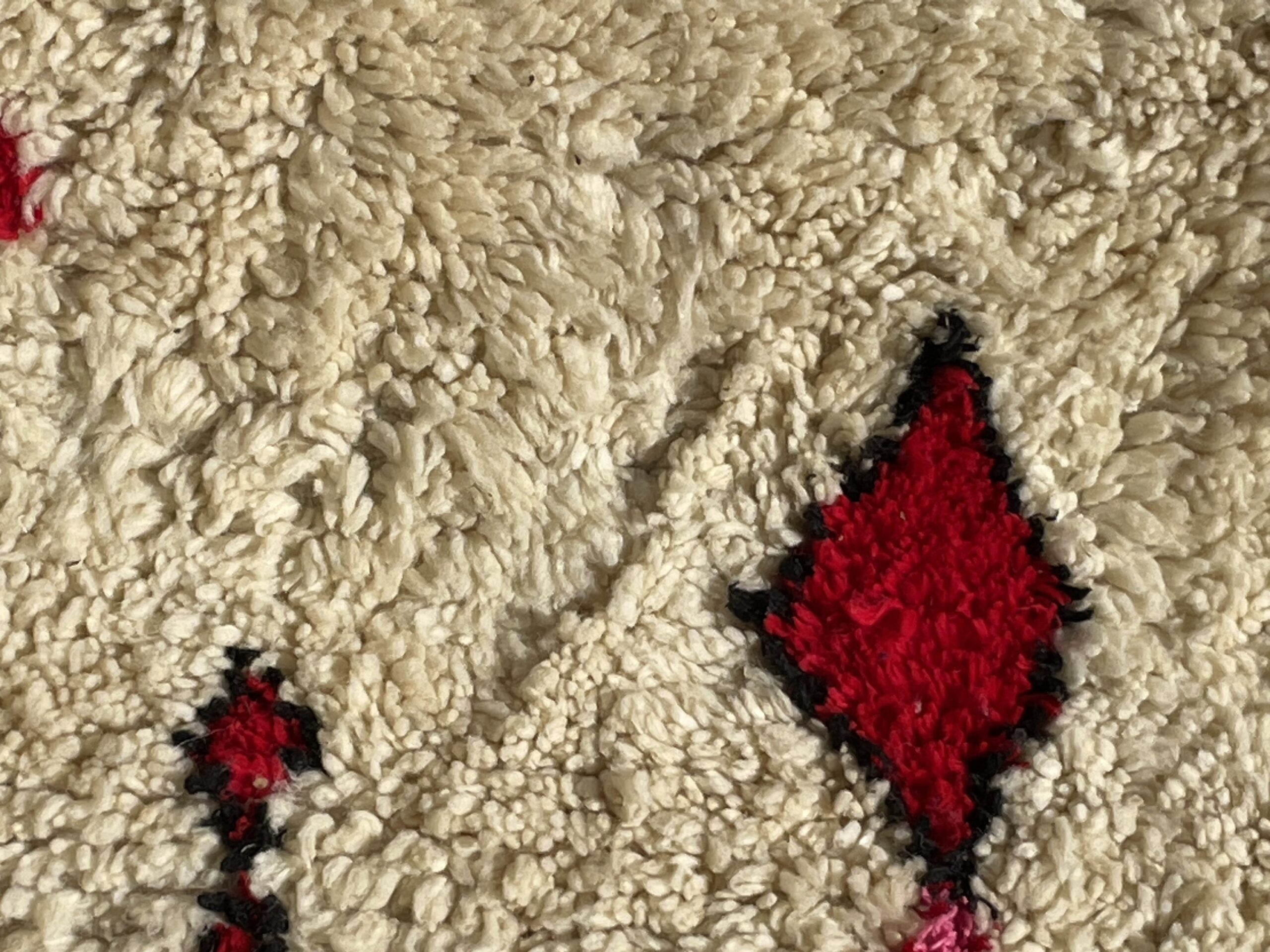 Azilal Moroccan Rug 240x150 cm | Hand-Knotted Berber Wool Rug | Authentic Atlas Mountain Weaving | Boho Tribal Moroccan Carpet | 7.9x4.9 ft - Image 12