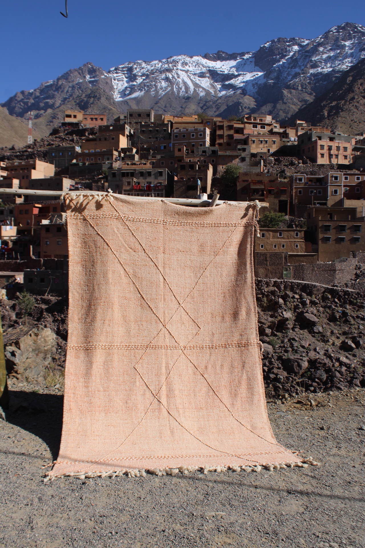 Zanafi Moroccan Carpet 300×200 cm (9.8×6.5 ft) – Authentic Handwoven Berber Wool Rug - Image 2