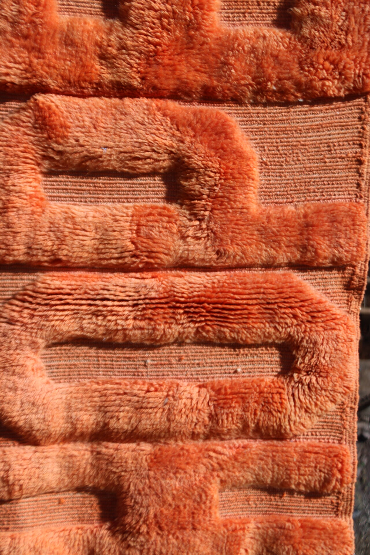 Minimalist “HOPE” Wool Rug – Moroccan Handwoven – 120×70 cm (3.9×2.3 ft) - Image 6