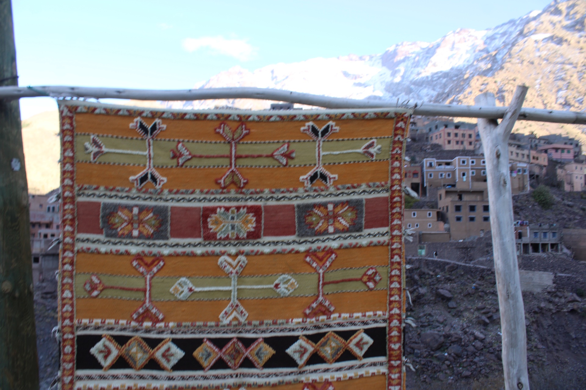 Glaoui Moroccan Rug – 4.26 ft × 6.56 ft (130 × 200 cm) – Handwoven Berber Wool Carpet - Image 5