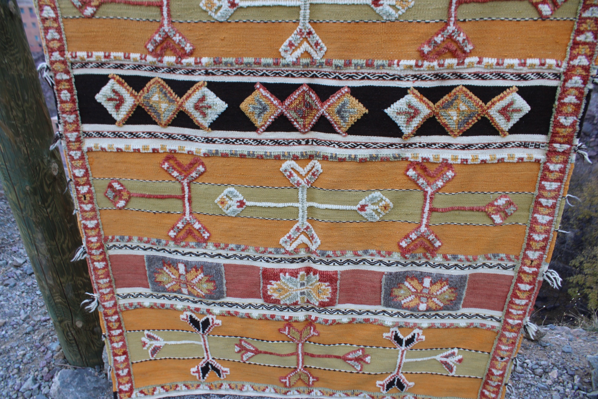 Glaoui Moroccan Rug – 4.26 ft × 6.56 ft (130 × 200 cm) – Handwoven Berber Wool Carpet - Image 9