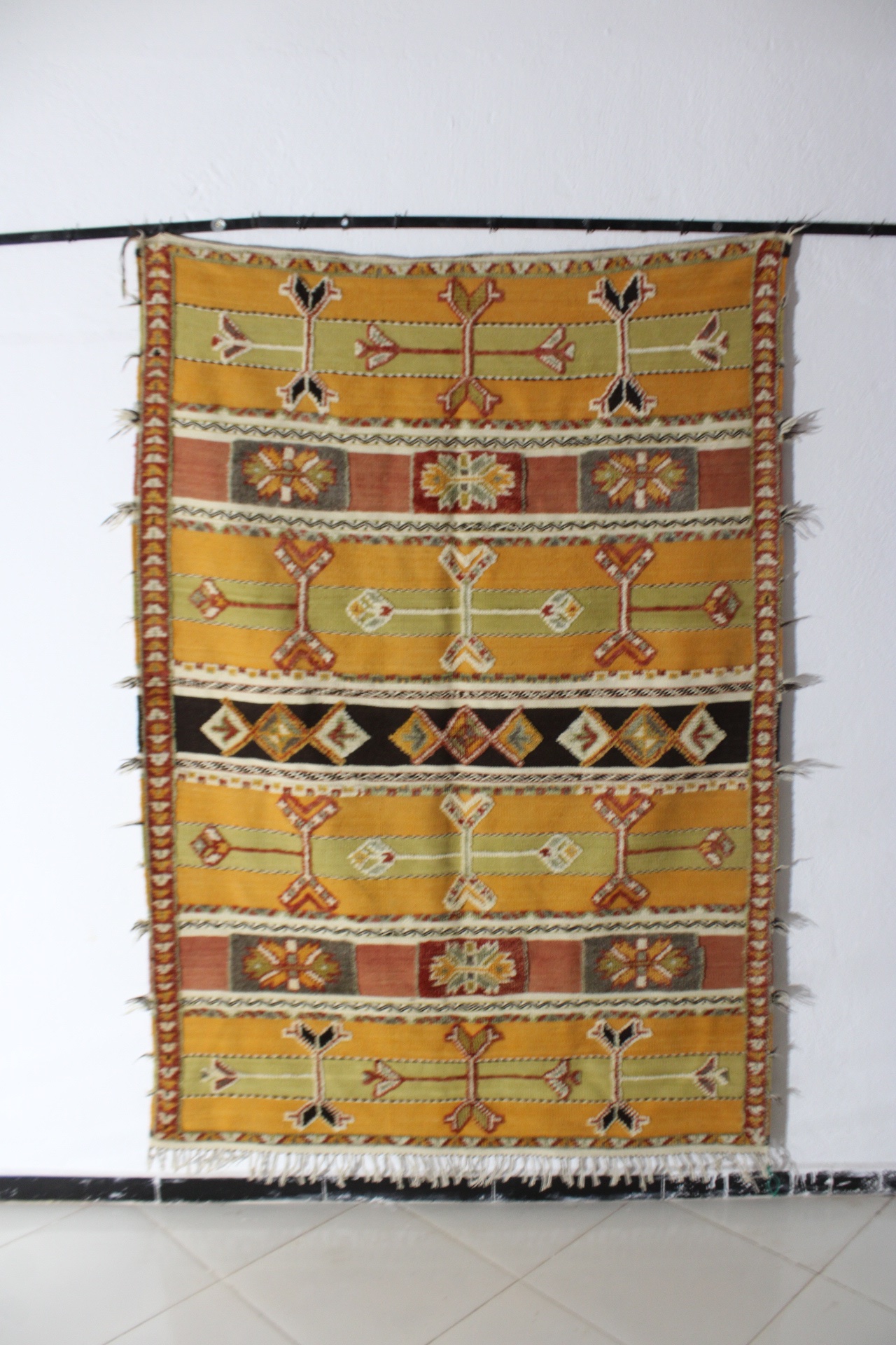 Glaoui Moroccan Rug – 4.26 ft × 6.56 ft (130 × 200 cm) – Handwoven Berber Wool Carpet - Image 13