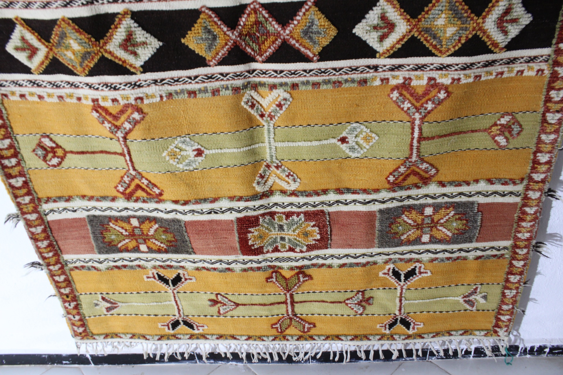 Glaoui Moroccan Rug – 4.26 ft × 6.56 ft (130 × 200 cm) – Handwoven Berber Wool Carpet - Image 3