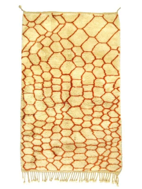 Handmade Moroccan Beni Ourain Rug – Custom Sizes Available
